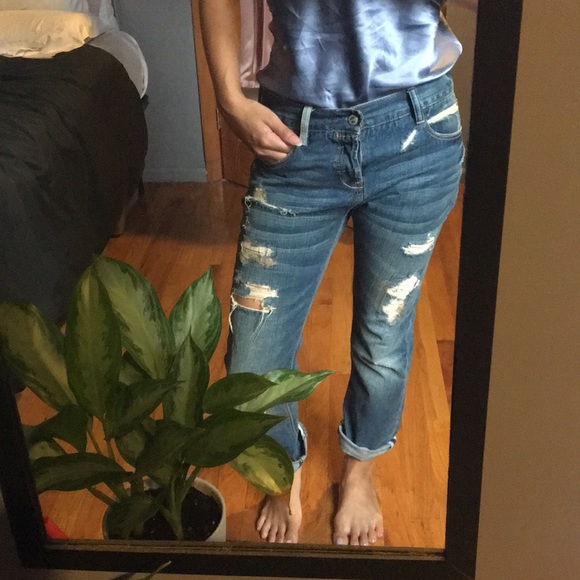 SOLD RUEHL patchwork denim -24- - Picture 2 of 7